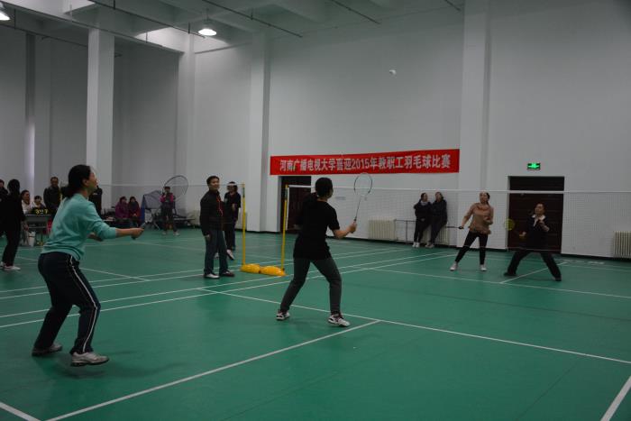 河南国家开放大学2015教职工羽毛球比赛现场-5.jpg