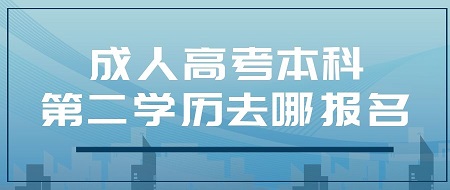 南阳成人高考本科第二学历